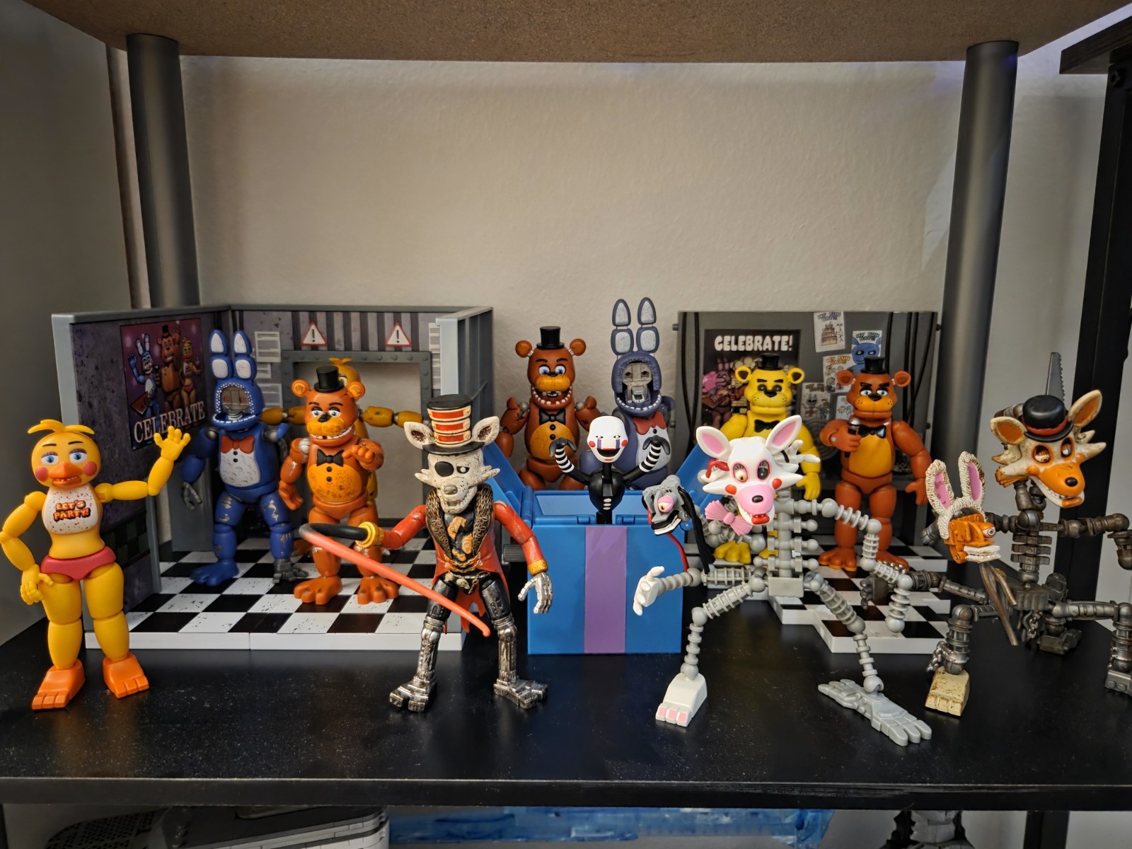 Jazwares Five Nights At Freddy »s Lot ( Endo Series, World Of Fnaf )