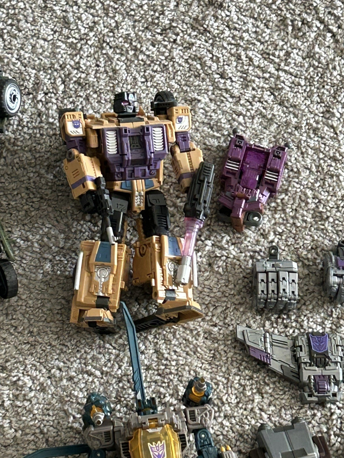 Warbotron WB01-05 3rd Party Bruticus/Combaticons Complete Loose No Box Display