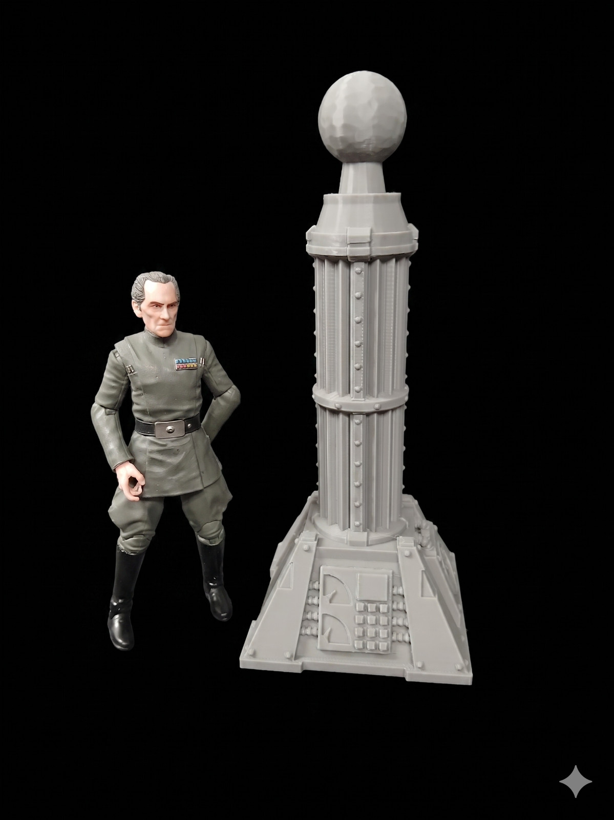 GENERATOR TESLA BALL SCI FI STEAMPUNK 1:12 6&Prime; SCALE FIGURE DIORAMA ACCESSORY