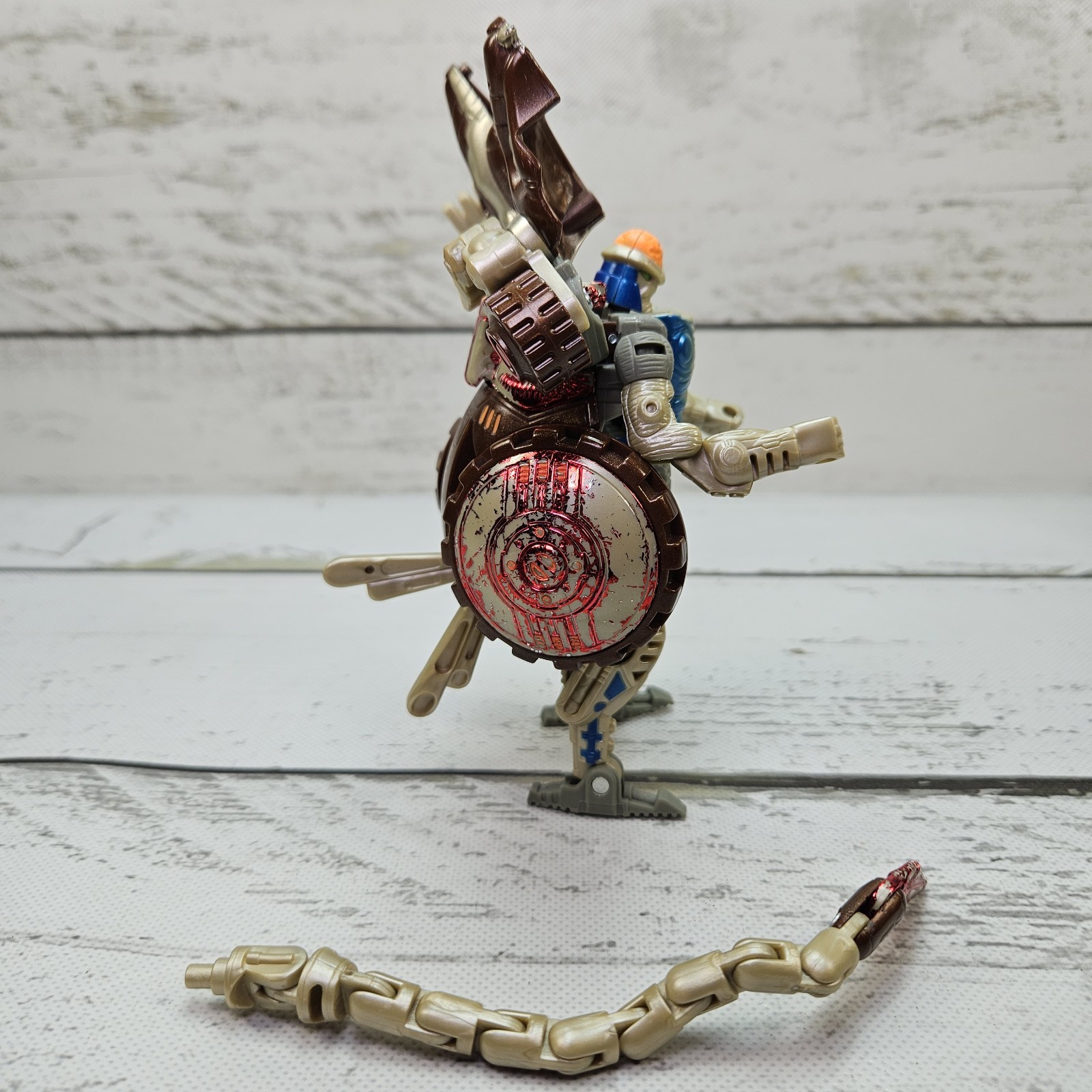 Hasbro Transformers Beast Wars Transmetals Rattrap 1997 Deluxe Vintage 5&Prime; Figure