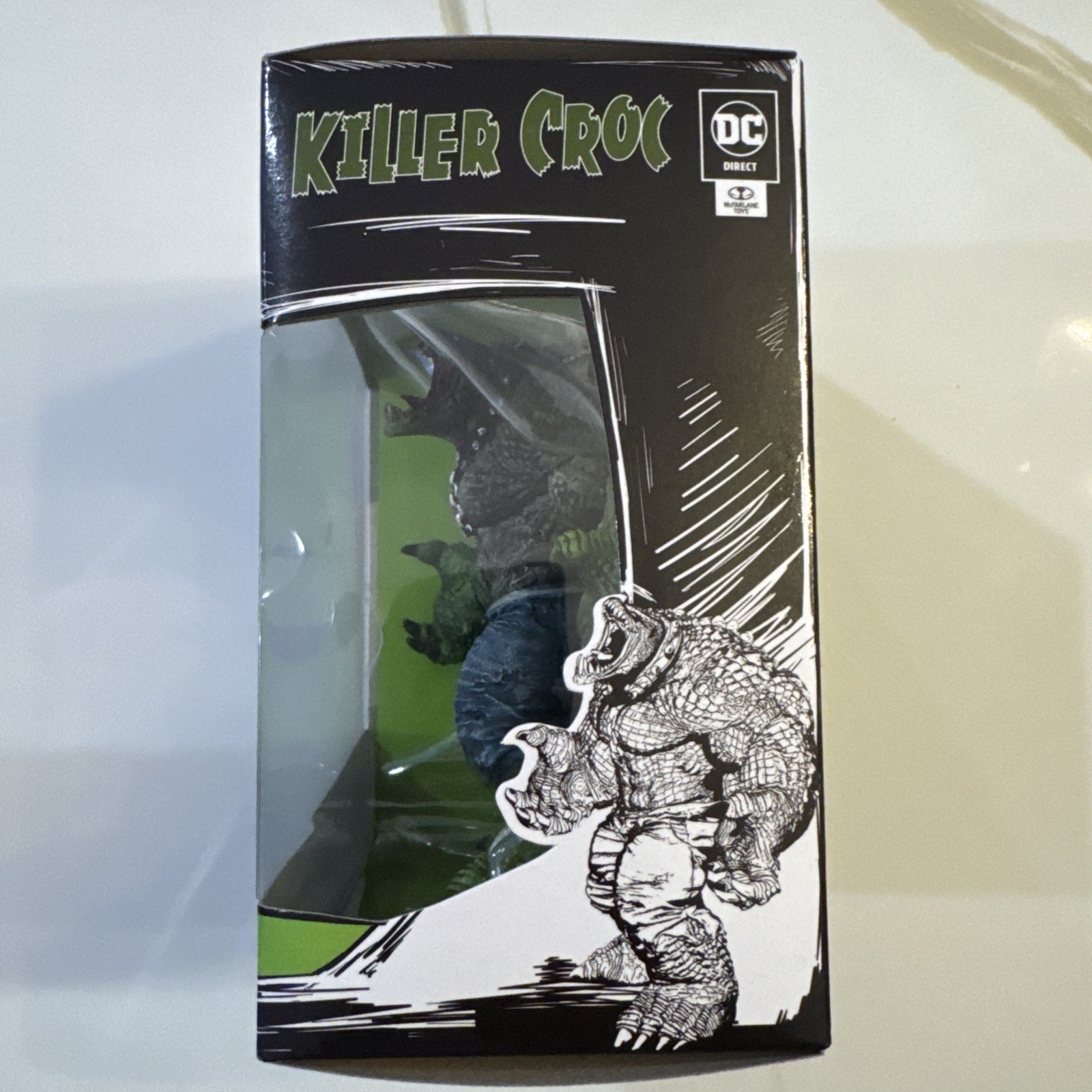🔥McFarlane Toys DC Killer Croc Limited Edition Collector 4.5In Scale Figure 🔥