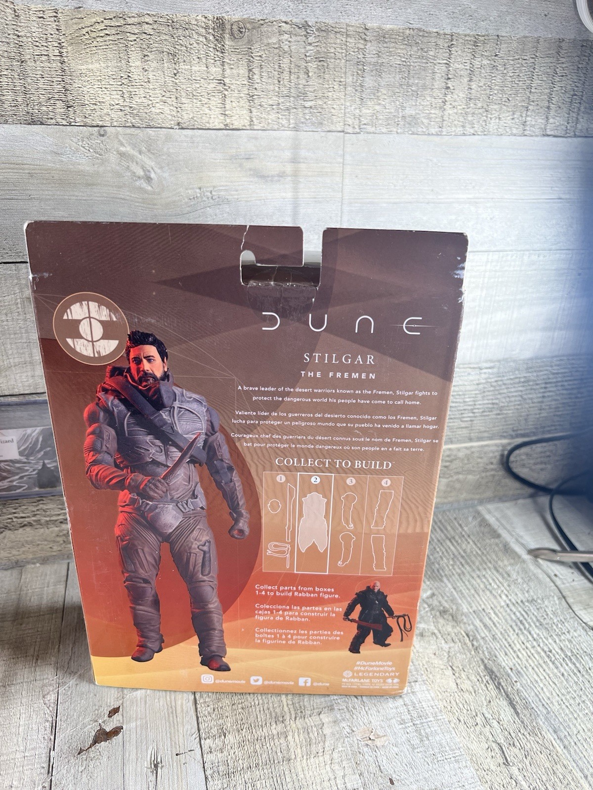 McFarlane Dune Collect To Build 7&Prime; Action Figures: Duncan + Stilgar (NEW) Sealed