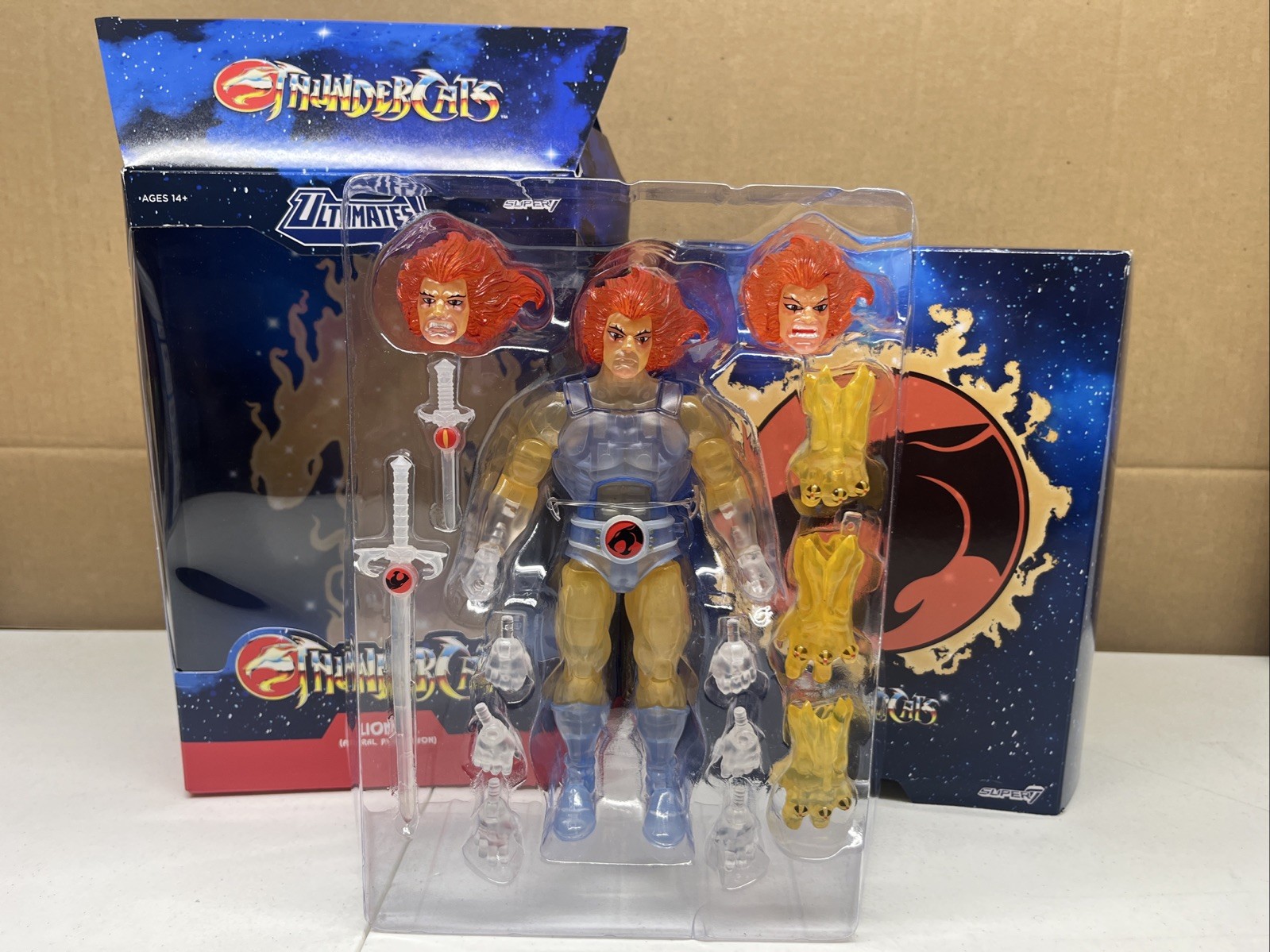 2025 Super7 Ultimates! SDCC Exclusive – LION-O (Astral Projection) Action Figure