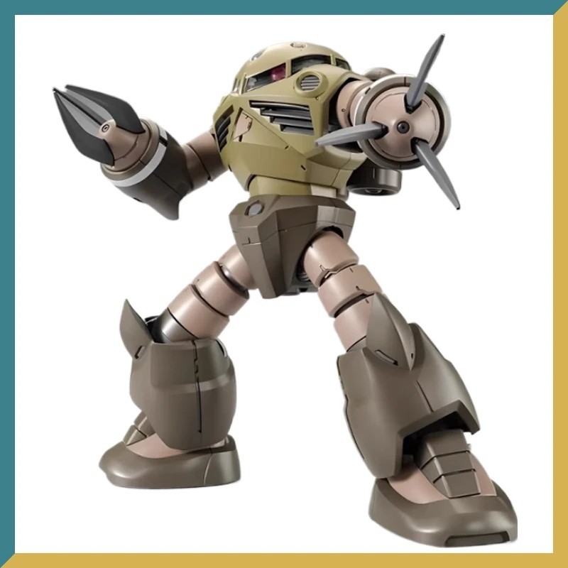 New HG 1/144 MSM-07 Z&rsquo;Gok Green Magic Crab Xiaya Special Figures Assembly Model