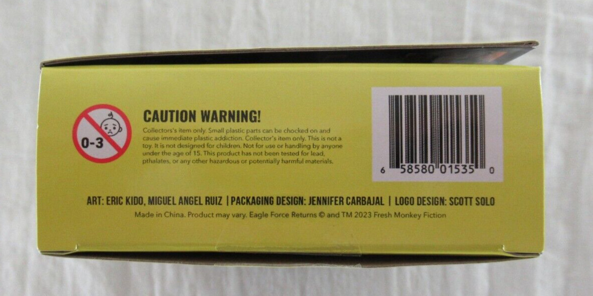 Eagle Force Returns General Brown #02 Box FMF 2023 BBTS Exclusive NO FIGURE