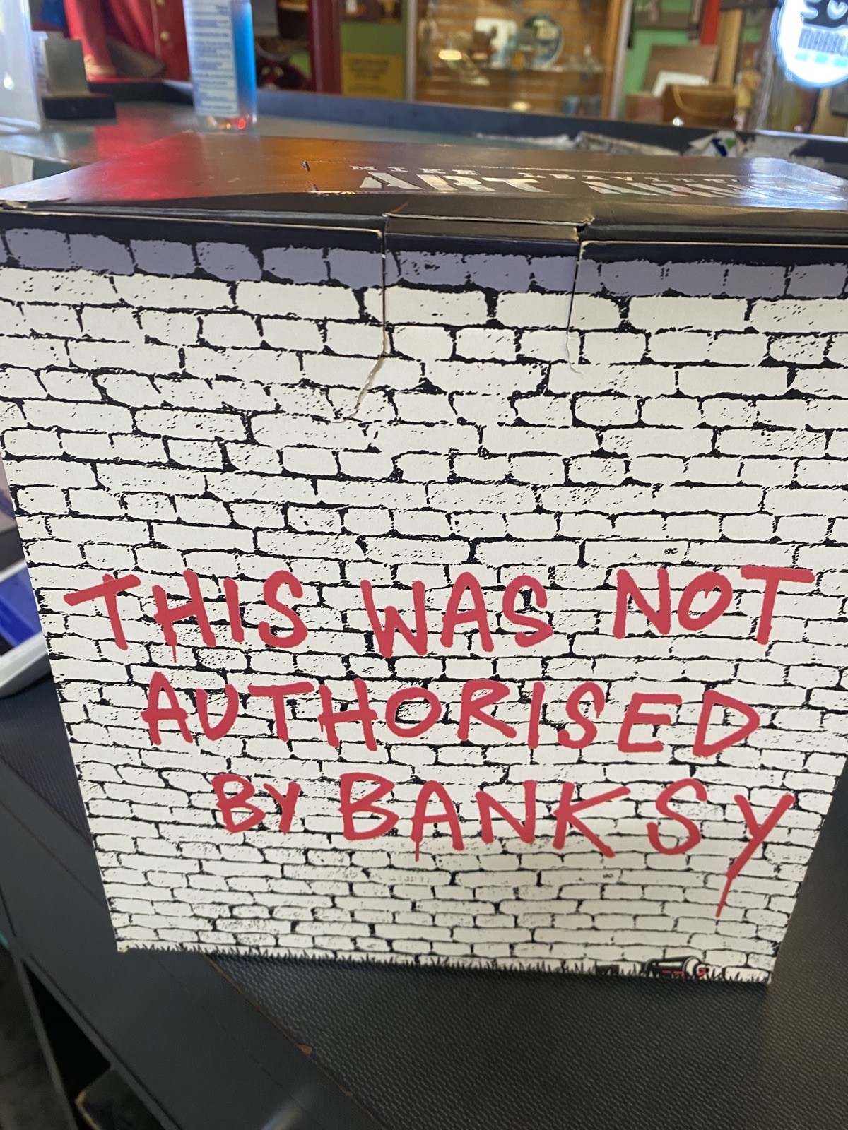 Banksy graffiti Art Action Figure rare Vinyl Toy by Mike Leavitt FCTRY art army