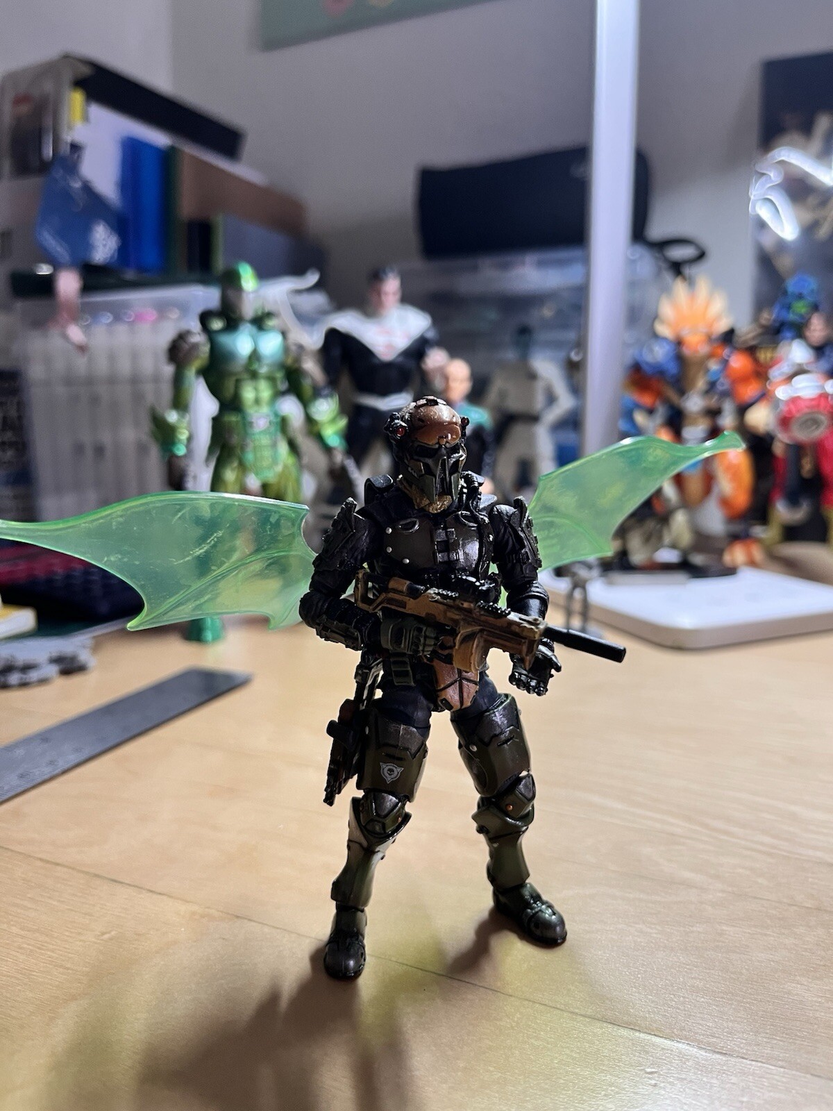 1pc flight backpack accessory for 3.75-inch figures.