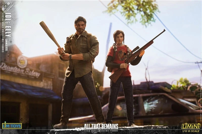 IN STOCK New LimToys LIM006 Last of Hope Joel & Ellie 1/12 6&Prime; Action Figure