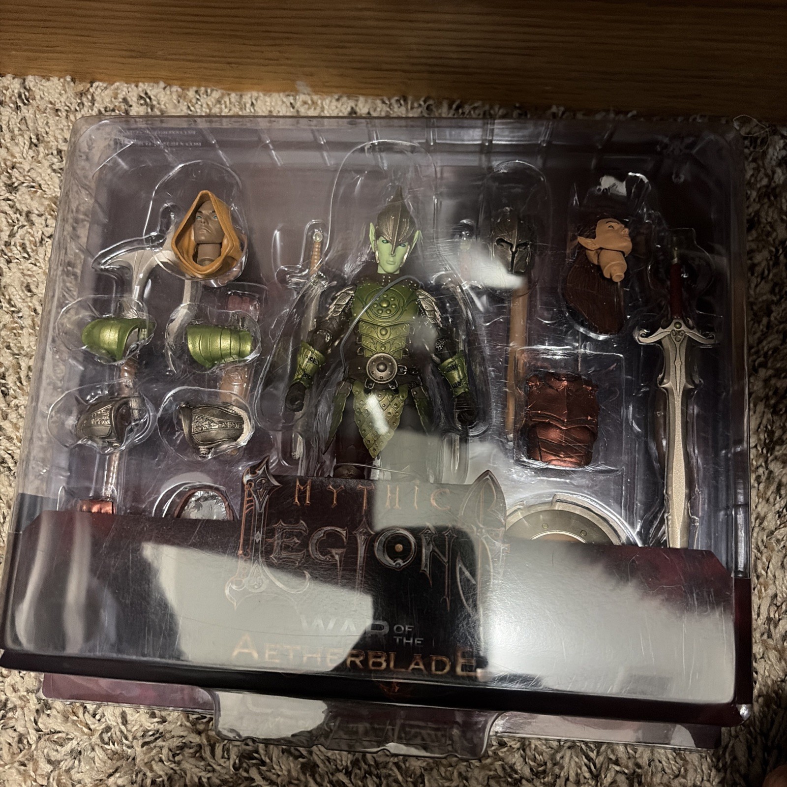 2022 Four Horseman Mythic Legions War of the Aetherblade Deluxe Male Elf New