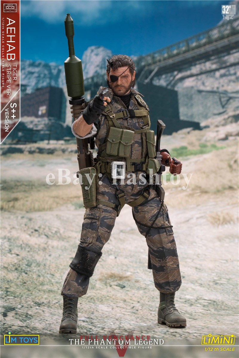 Presale LIMTOYS 1/12 Solid Snake Ishmel 6&Prime; Male Action Figure Model Toy S++ Ver.