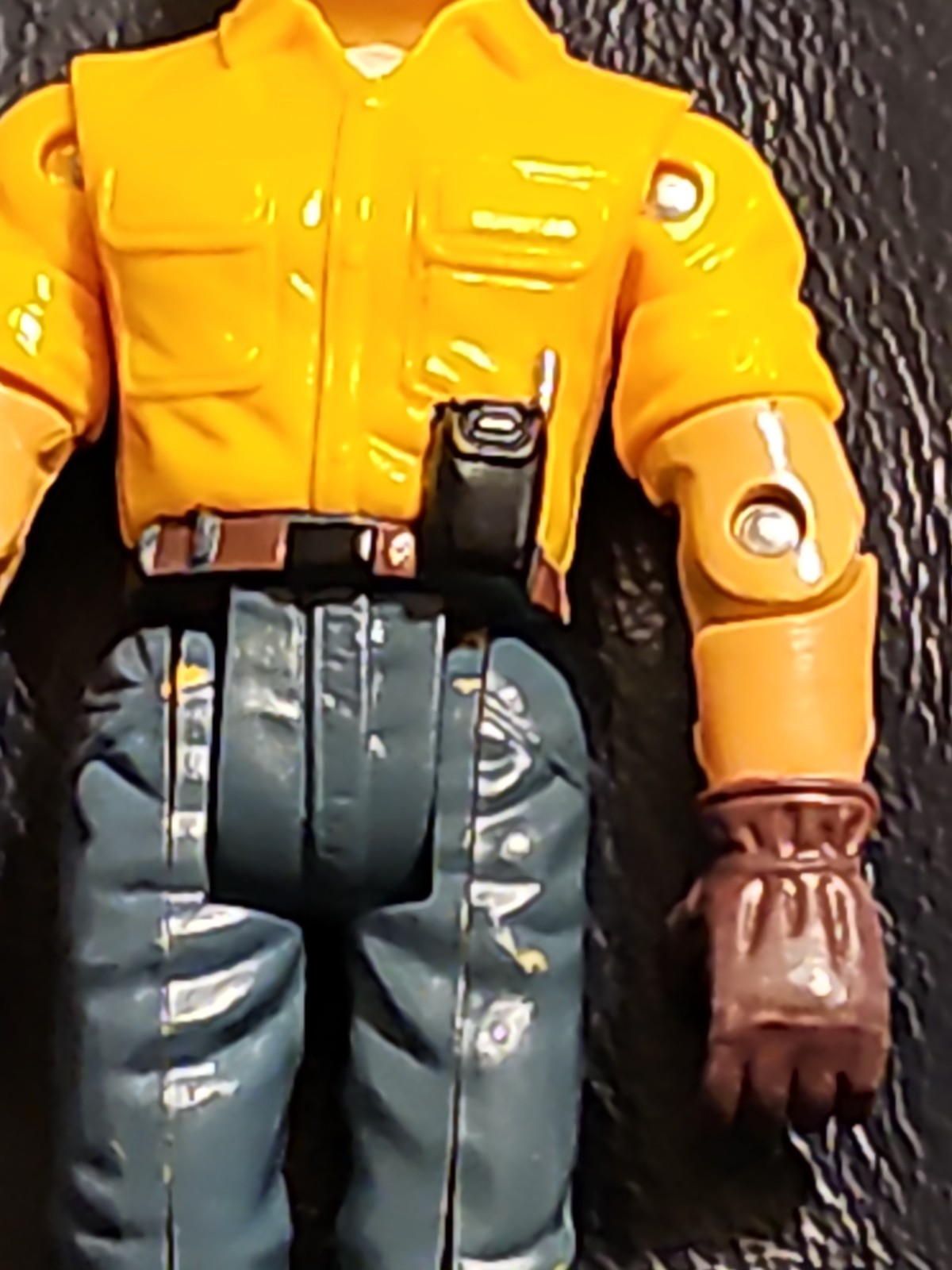 CAT Caterpillar Heavy Equipment Operator Construction Worker Action Figure 4 In.