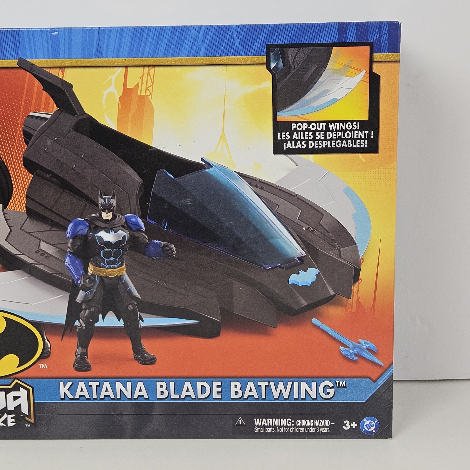 DC Comics Batman Ninja Strike Katana Blade Batwing & 6&Prime; Action Figure Toy NEW!