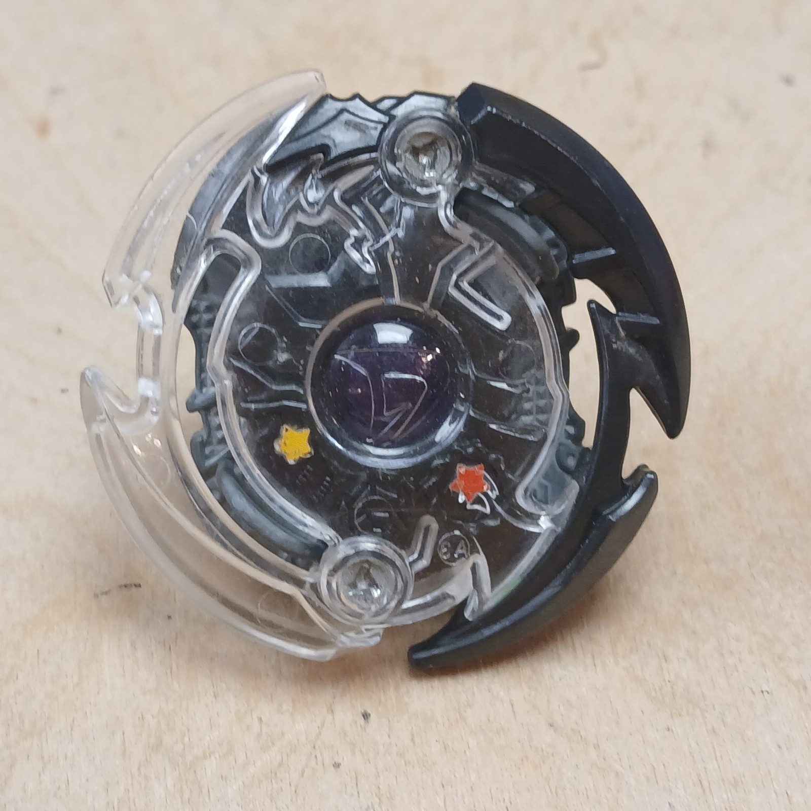 Dark Deathscyther Force Jaggy B-42 Beyblade Burst Takara Tomy