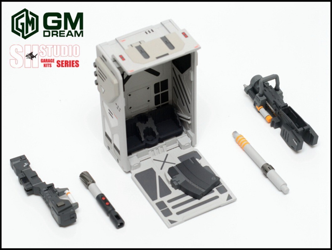 for PG 1/60 MS-08th Team Ground Gundam Resin Backpack Conversion Kit Detail Kit