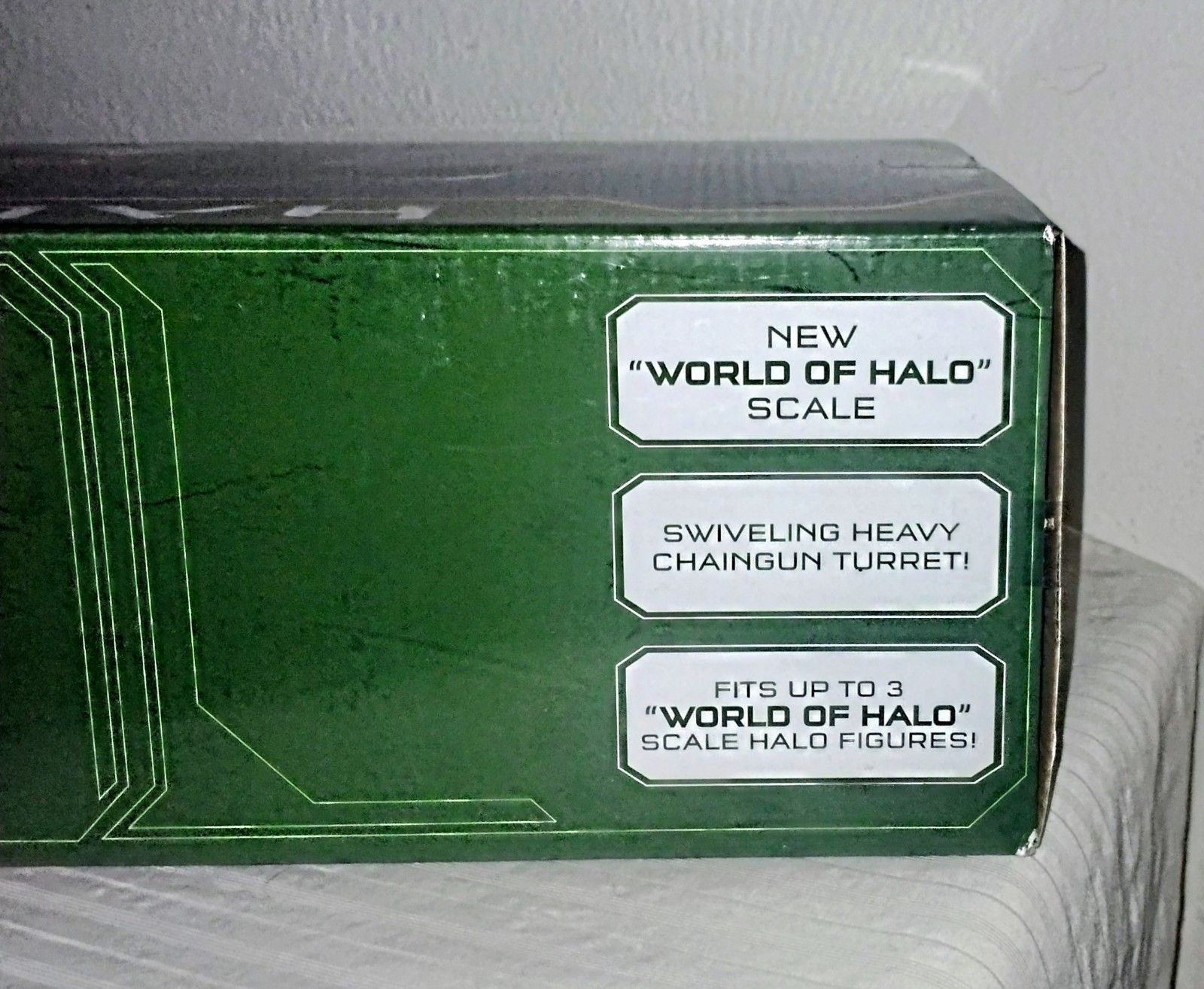 Halo Infinite Warthog with Master Chief 4.5&Prime; Scale Wicked Cool Toys New Unopened