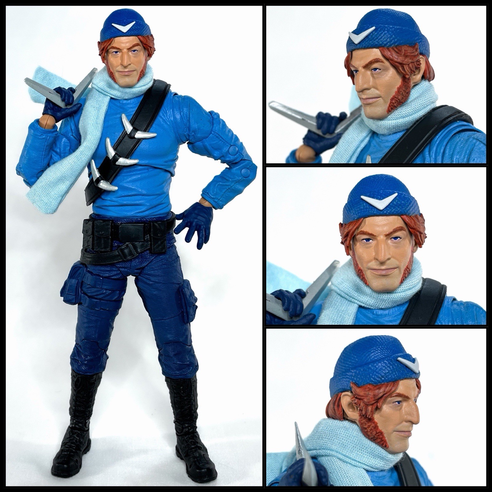 (Made To Order) Custom DC multiverse Captain Boomerang 7” Painted Headsculpt