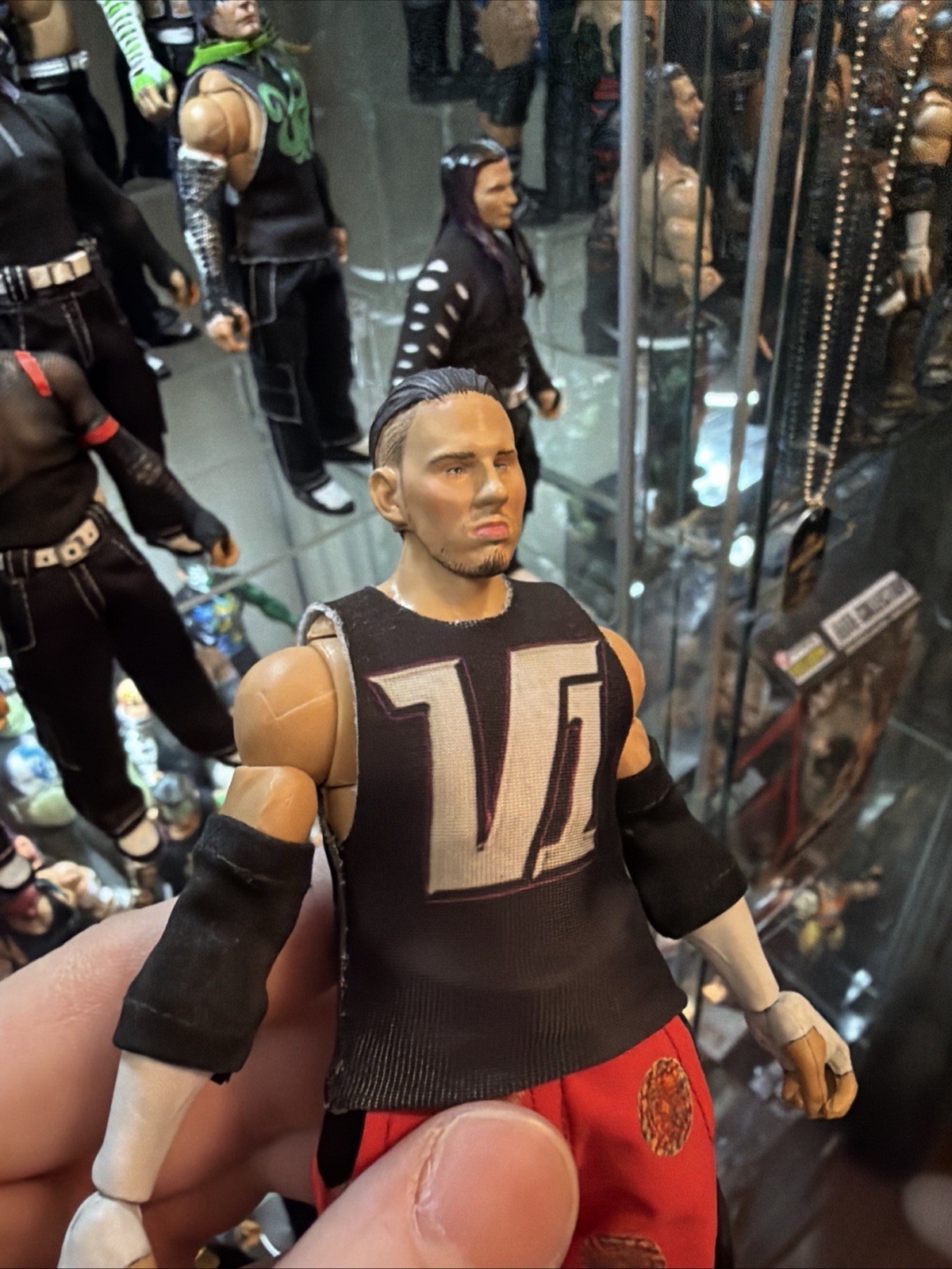 Custom Mattel WWE Ultimate Edition Matt Hardy Action Figure WWF TNA V1