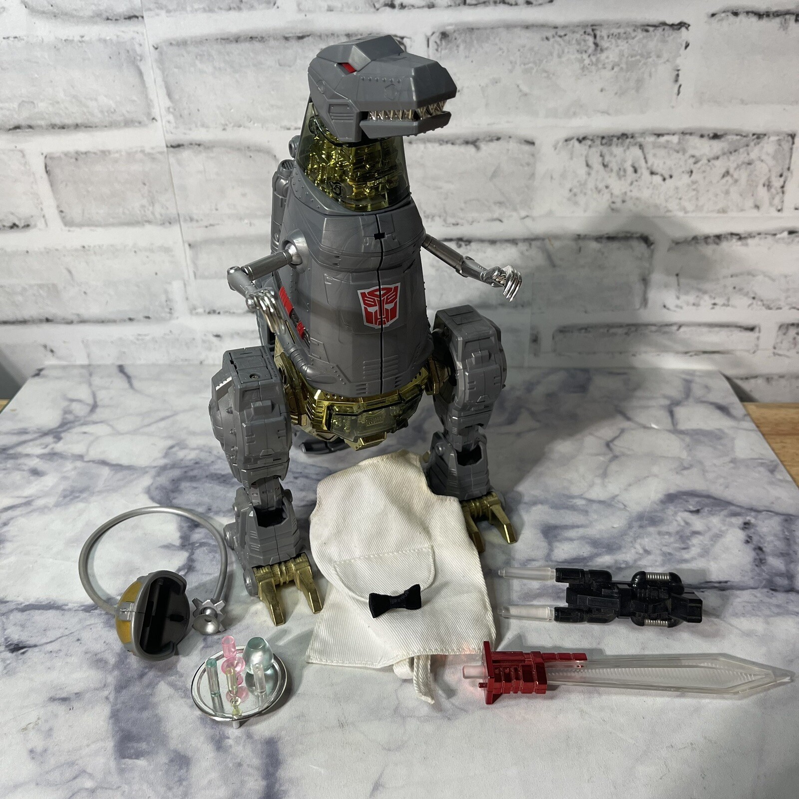 Transformers Masterpiece Dinobot Grimlock MP-8 Japan 25 Years Takara Tomy 2009