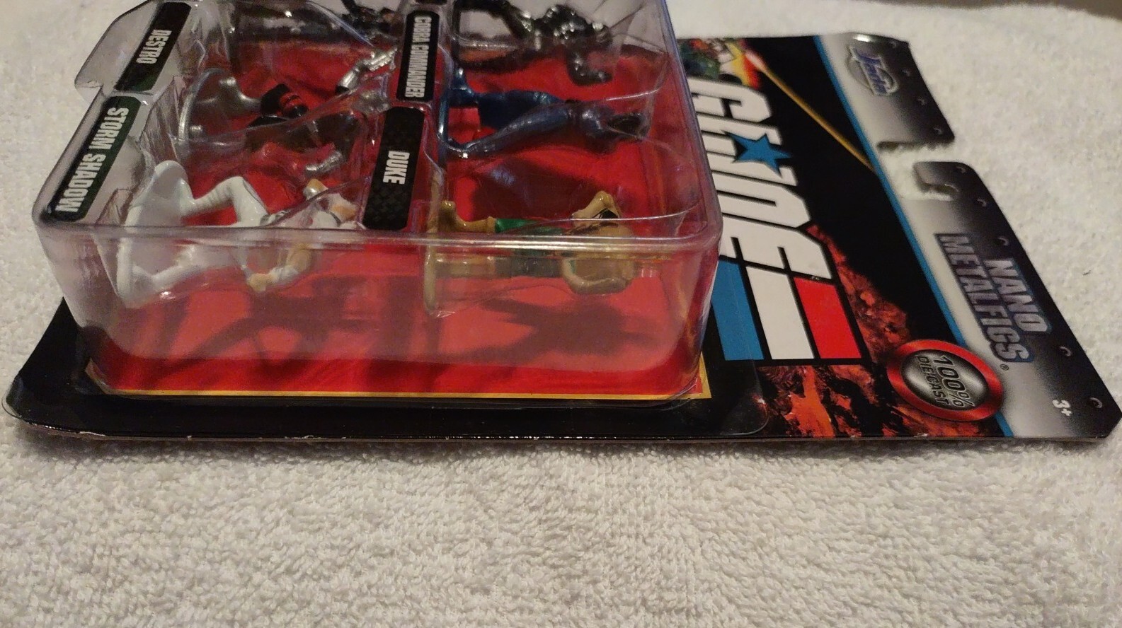 GI JOE Jafa Nano Metalfigs Cobra Commander Snake Eyes Storm Shadow NIB 2020