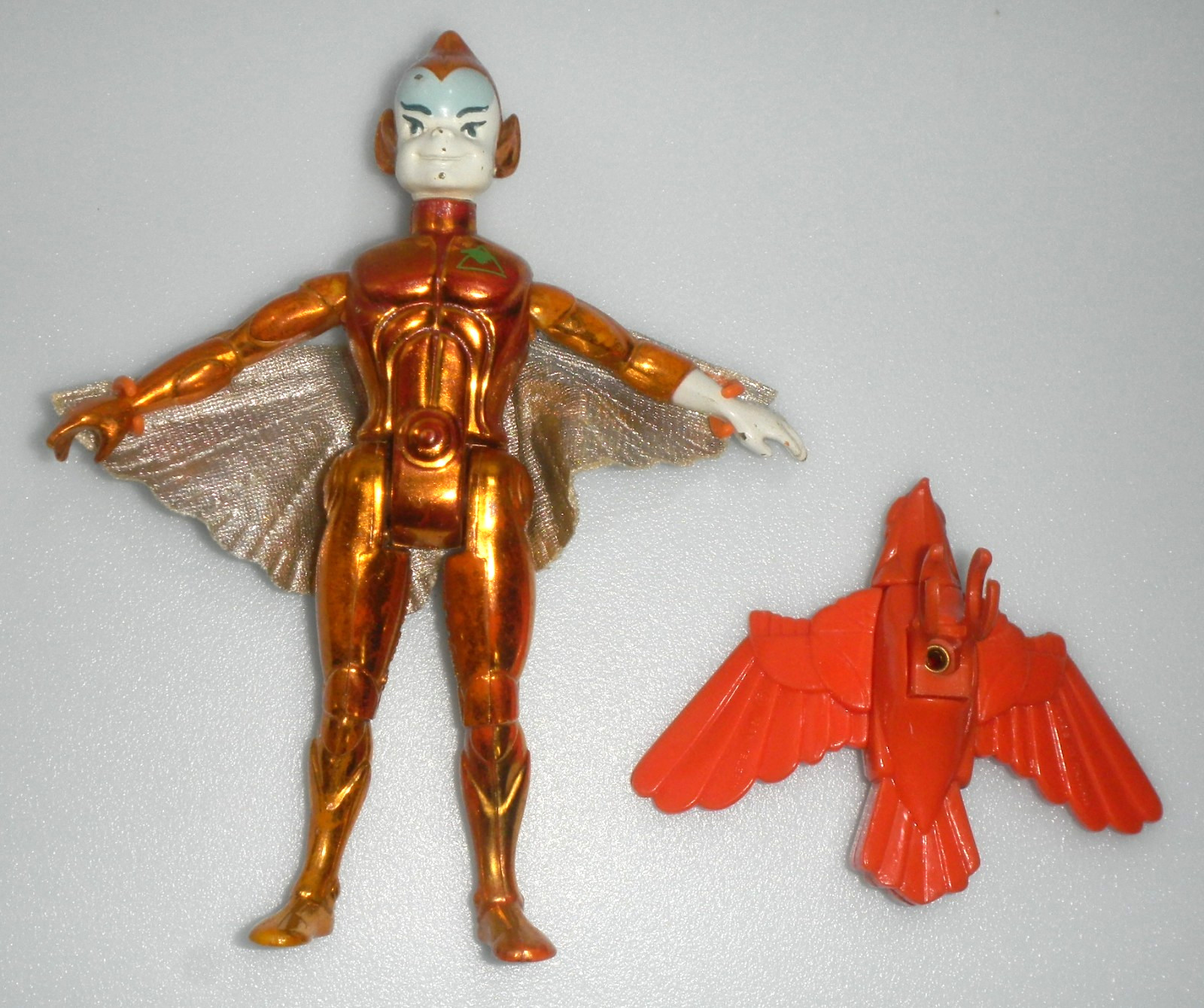 100% Complete Copper Kidd & May Day 1987 SilverHawks Vintage 5&Prime; Action Figure
