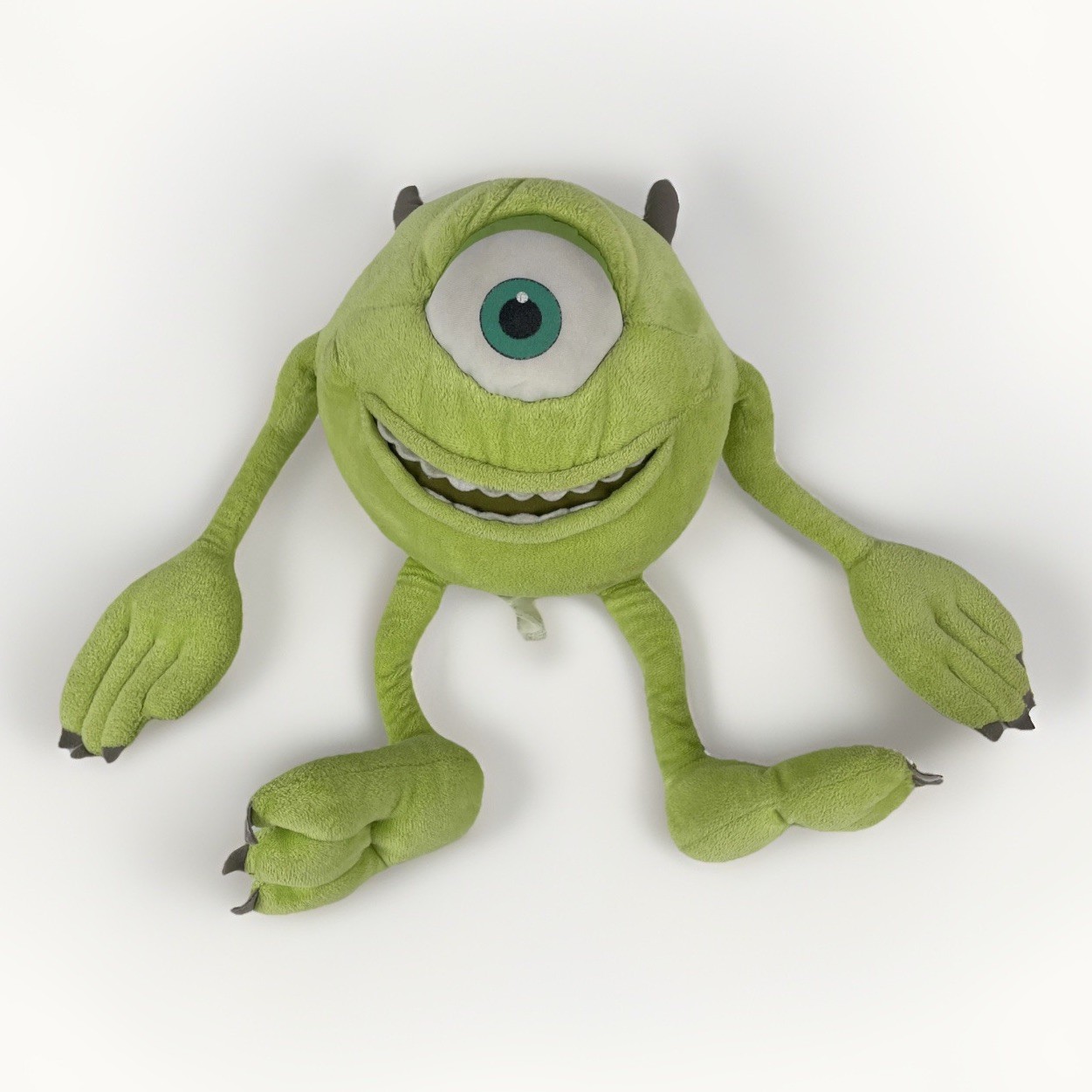 2000’s Monsters Inc Mike Wazowsky Stuffed Plush 30cm/12&Prime; Hasbro Pixar Green