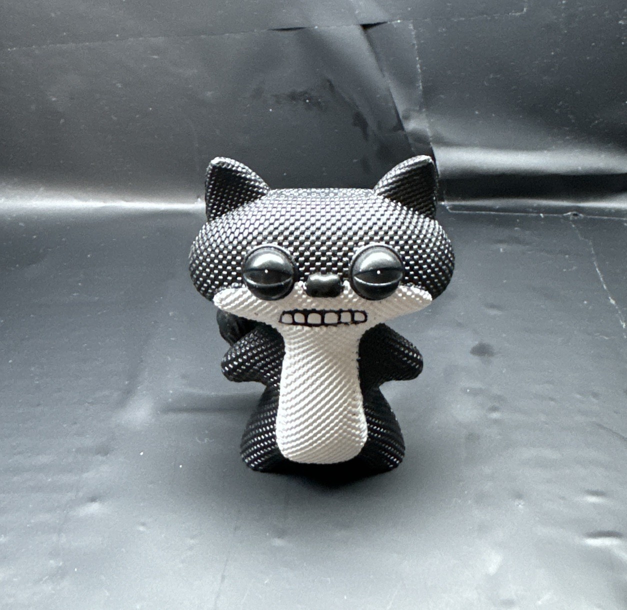 Fugglers Funny Ugly Monster Collectible Figure – Suspicious Fox Black
