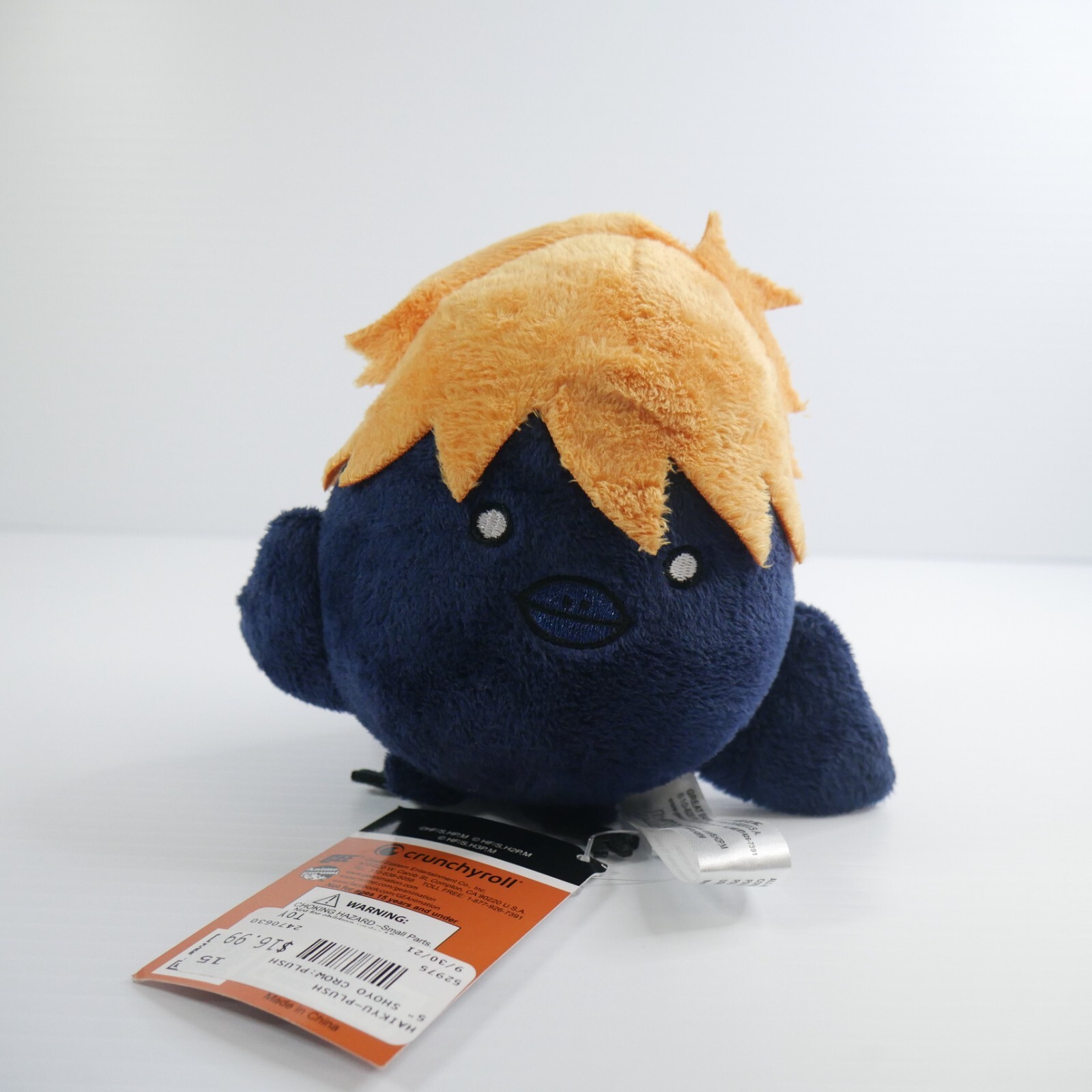 Haikyuu Plush Doll Shoyo 5&Prime; Crow Plush Anime Manga Blue Crunchyroll