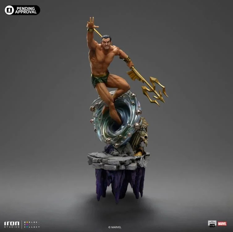 IRON STUDIOS MARVEL COMICS NAMOR ART SCALE 1/10 STATUE BRAND NEW *US*