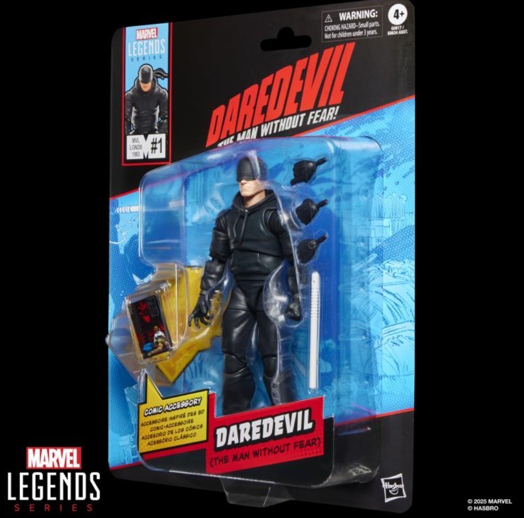 Marvel Legends Daredevil: The Man Without Fear 6&Prime; Action Figure –IN STOCK–