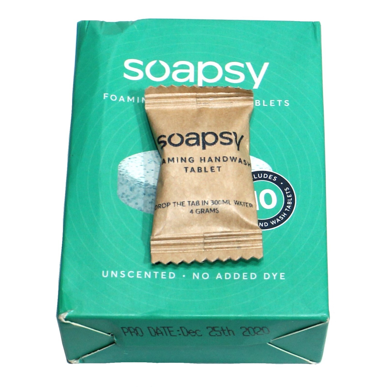 5X Soapsy Foaming Hand Soap Tablets 20 Tablets Total Great for Camping