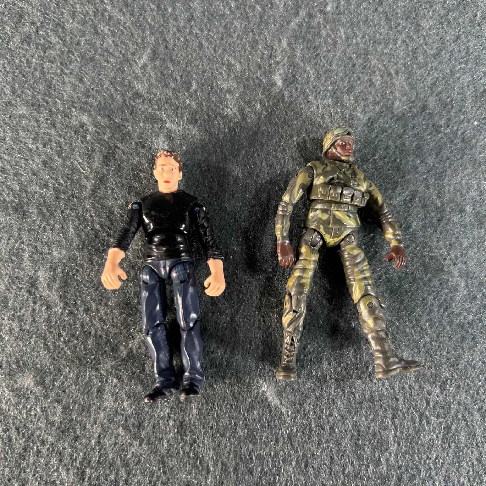 Transformers Sam Witwicky & Tech Sergeant Epps 2.25 Inch Mini Figure Lot Hasbro