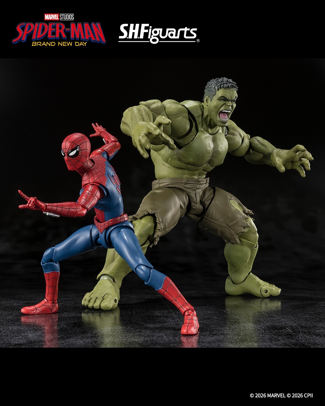 PSL Bandai S.H.Figuarts Hulk (Spider-Man: Brand New Day) TAMASHII NATIONS