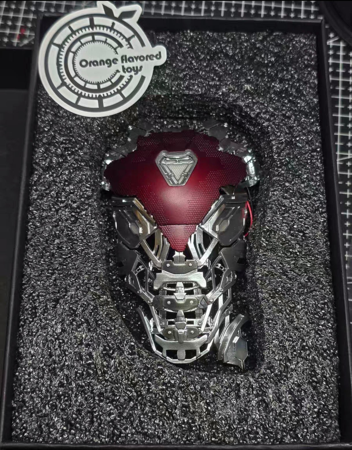 MK10 TOPO Studio Marvel Robert Downey Jr. Iron Man Nano battle suit version
