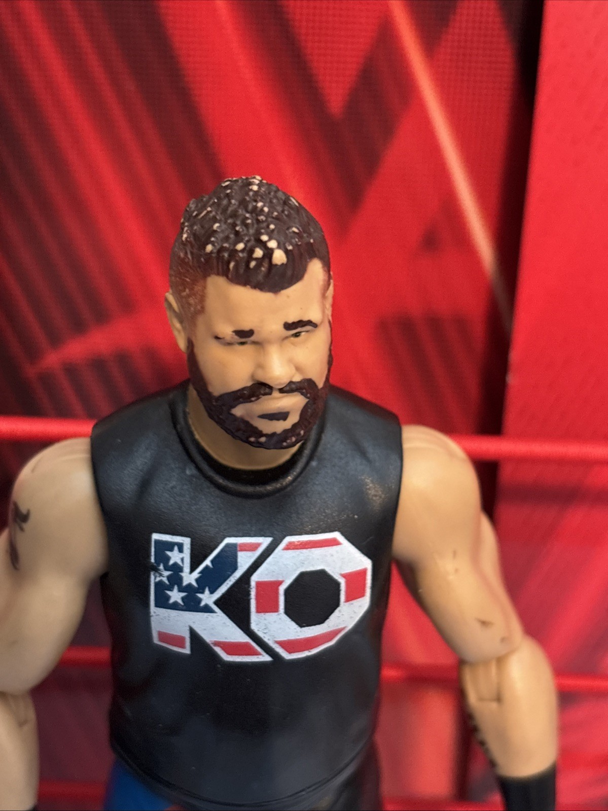 WWE Wrestling Mattel Basic Series 58 And 84 Kevin Owens Loose Action Figure NXT