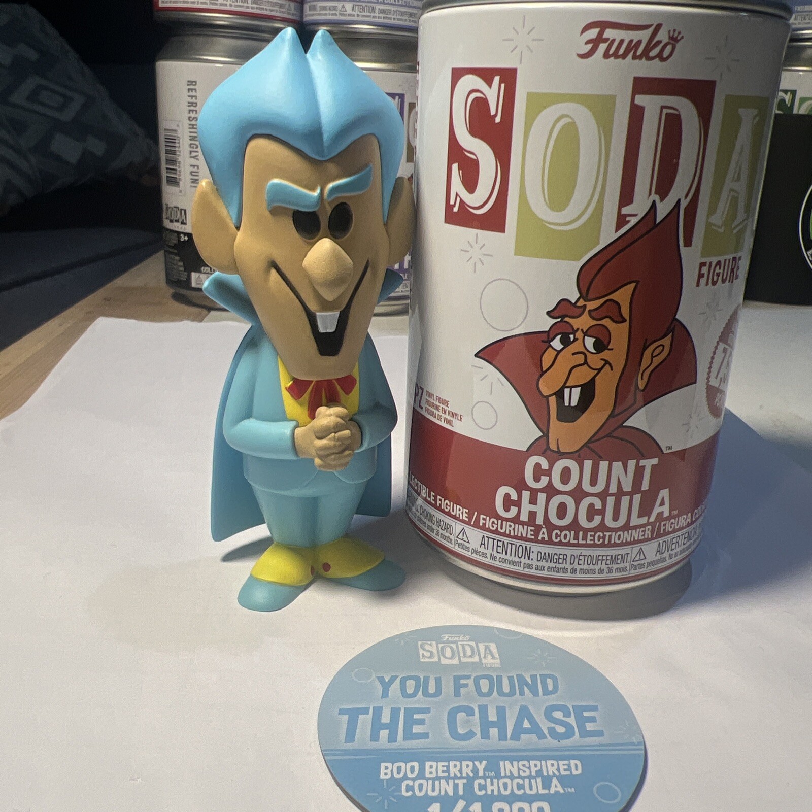 Boo Berry Count Chocula Funko Chase General Mills