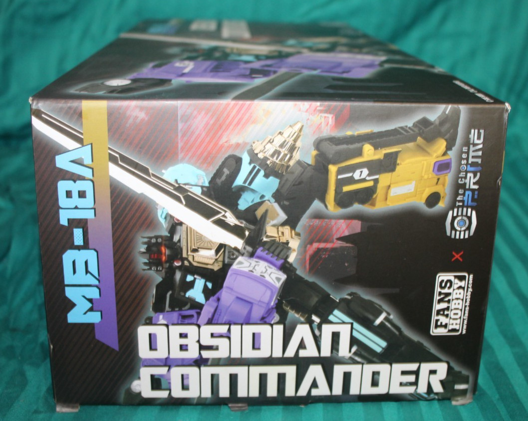Fans Hobby MB-18A Master Builder Obsidian Commander Transformers NIOB