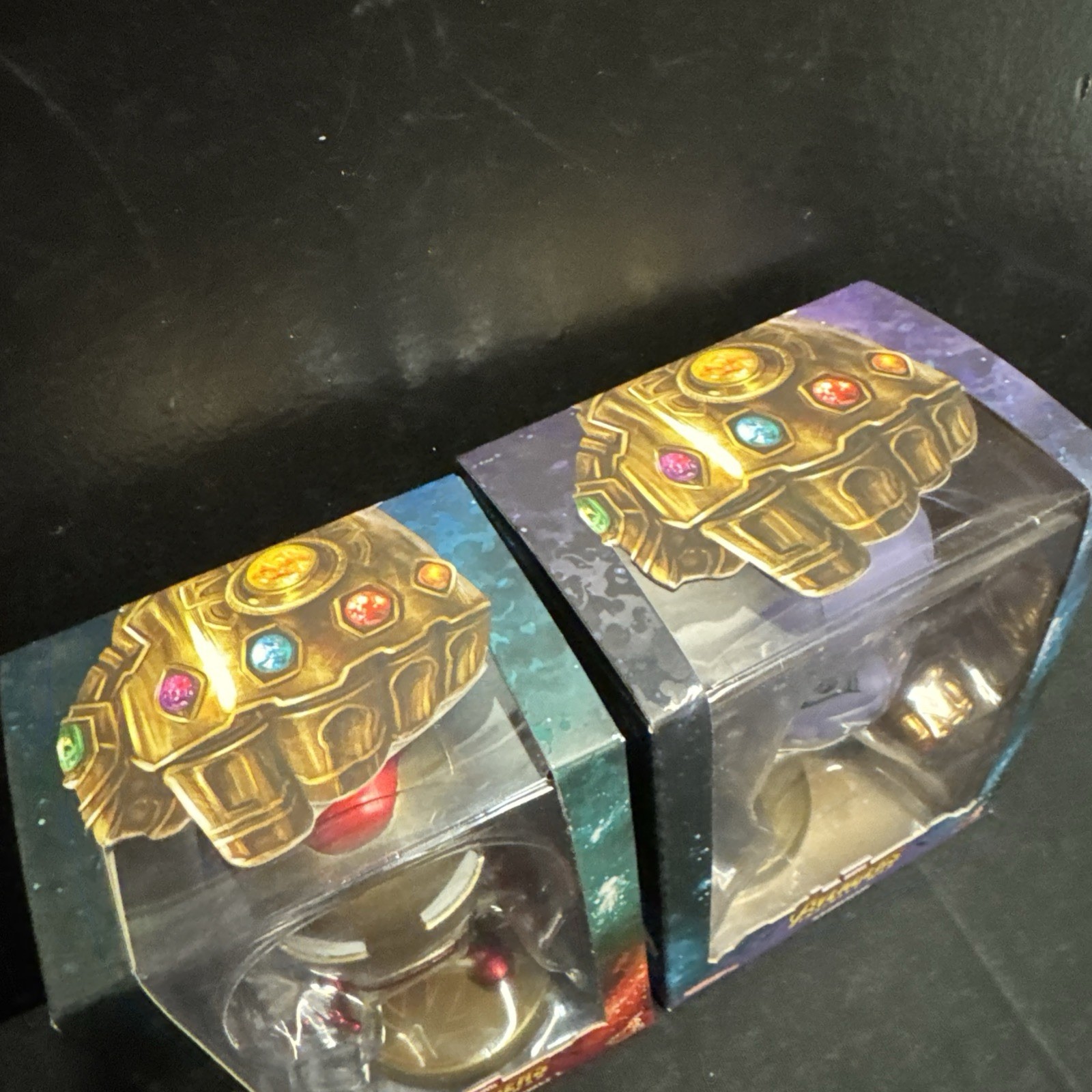 Marvel Avengers Infinity War Thanos and Iron Man 4&Prime; In Bobble Figures Cosbaby