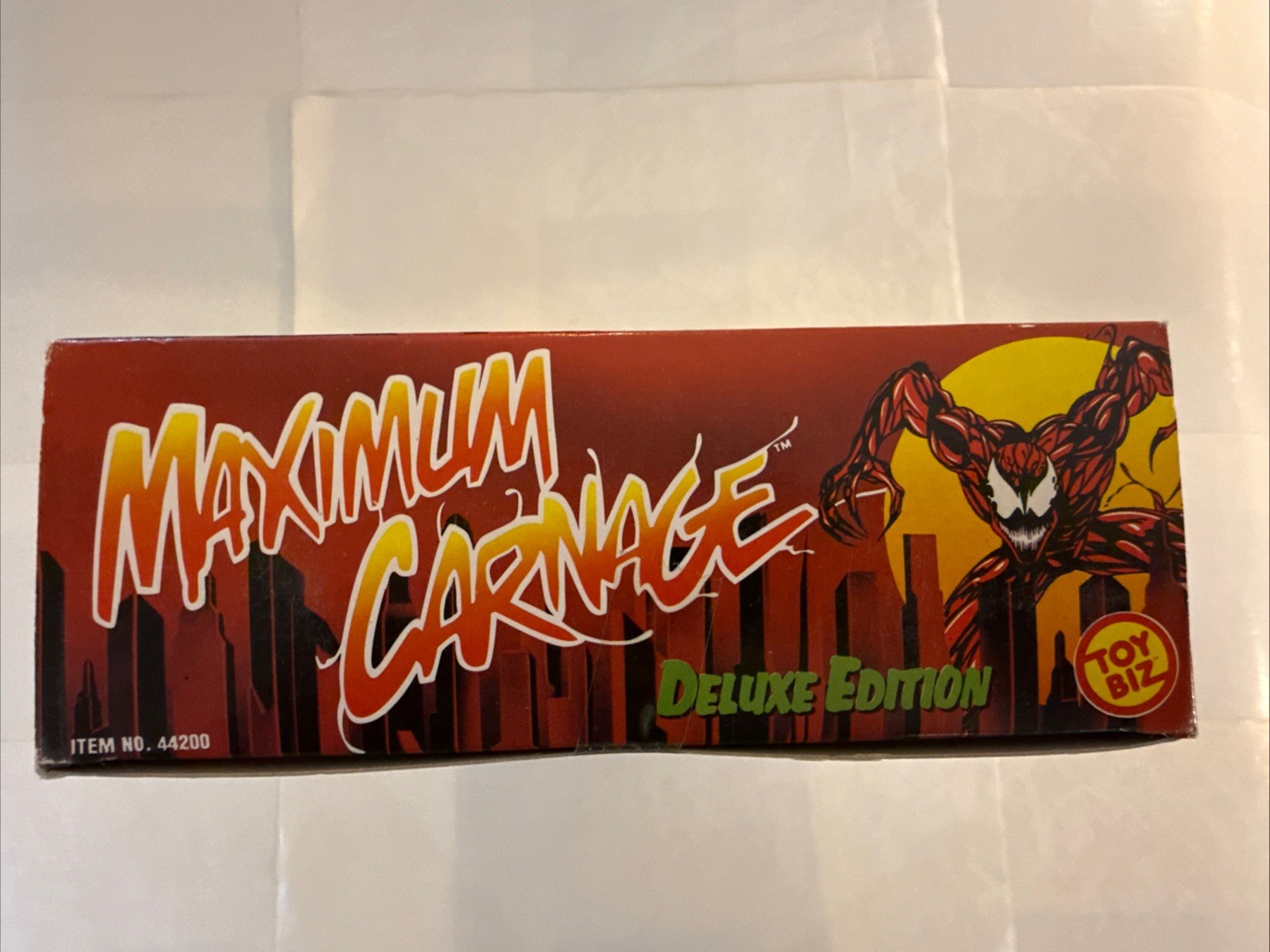 Marvel Comics CARNAGE Action Figure 10in Deluxe Edition NIB
