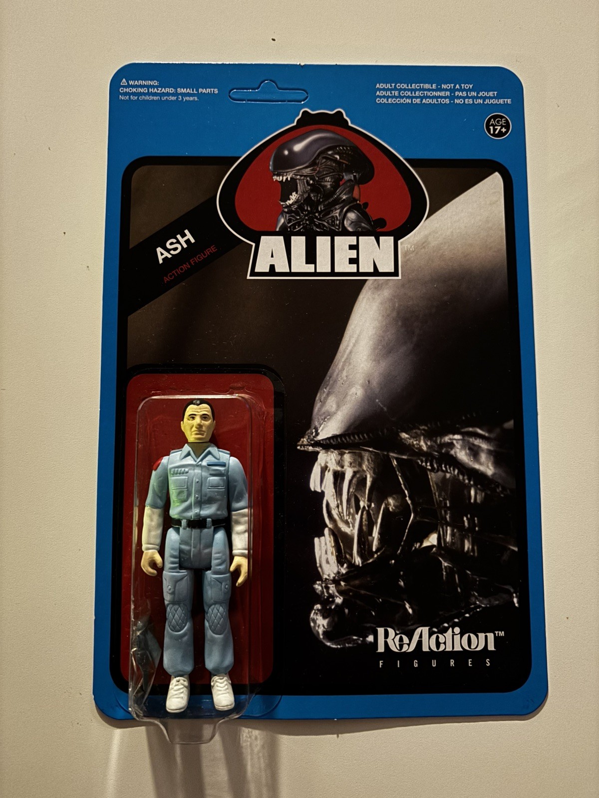 ALIEN – 2013 SDCC Super7/ReAction Early-Bird Action Figure Set and envelope