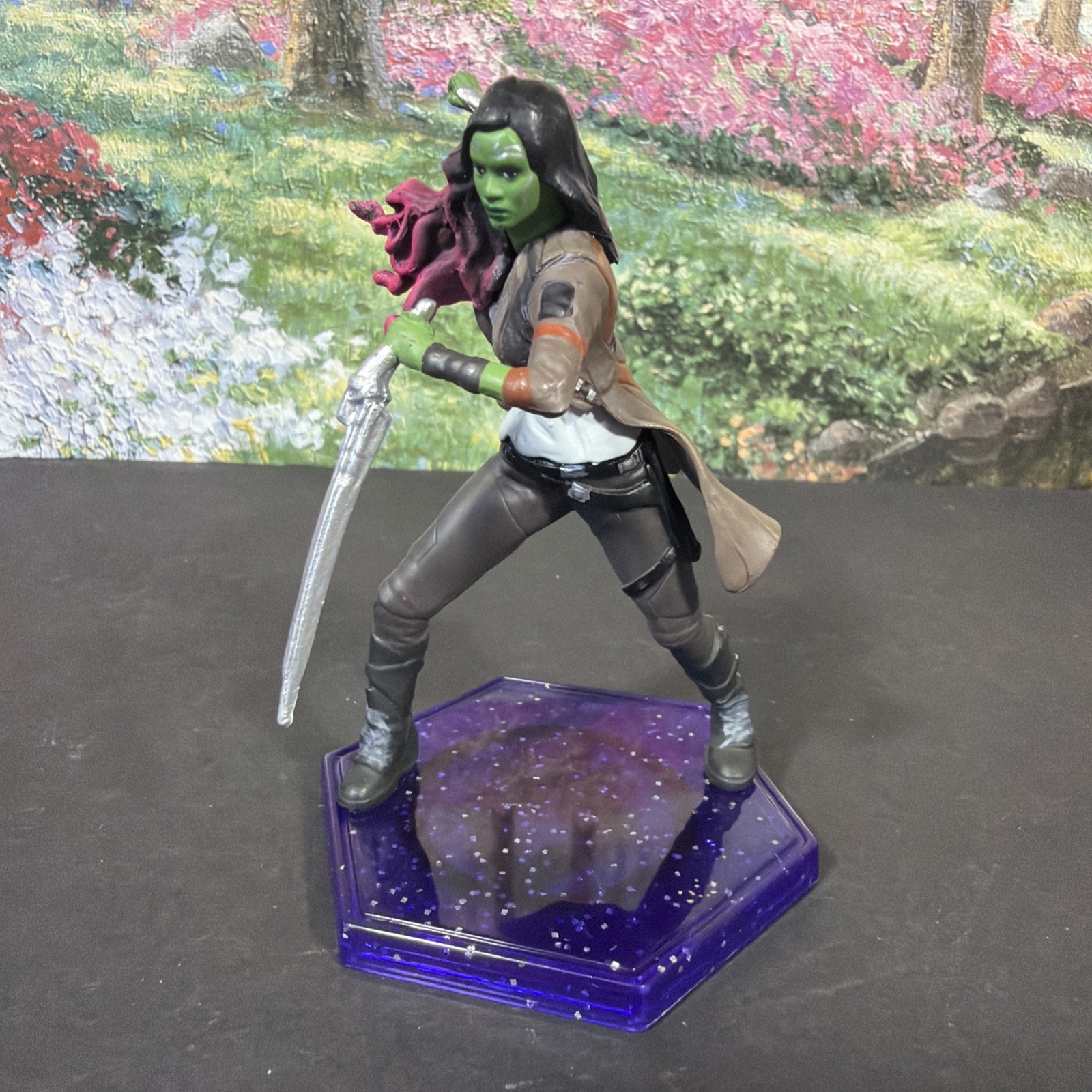 Marvel Guardians Of The Galaxy Gamora Figurine Figure 3 1/2&Prime; Inch Tall
