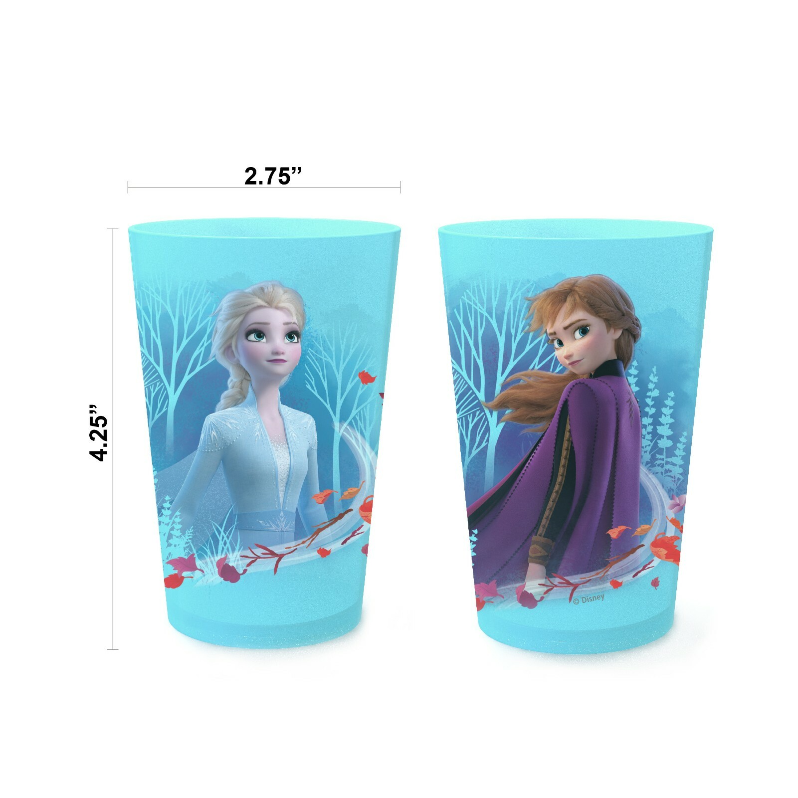 Disney – Frozen II 2……. 3 piece Mealtime set….ZAK…. BPA FREE