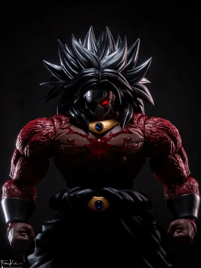 MYTHOS ANIME MA10L 1/12 (US SELLER) Norse God Skoll SS Broly Dark Face Ver.