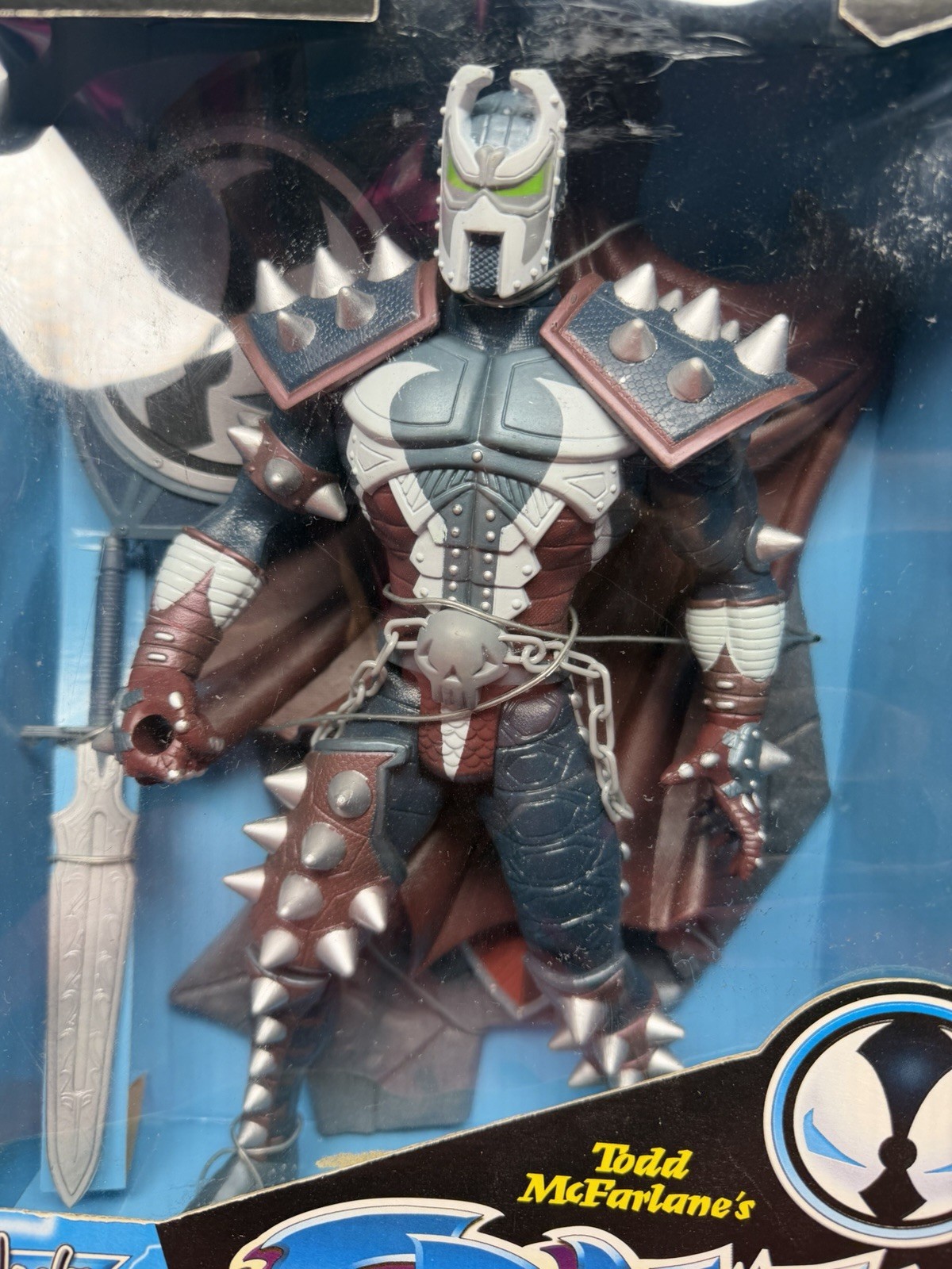 1997 Todd McFarlane&rsquo;s MEDIEVAL SPAWN Ultra-Action 12&Prime; Figure NIB factory sealed