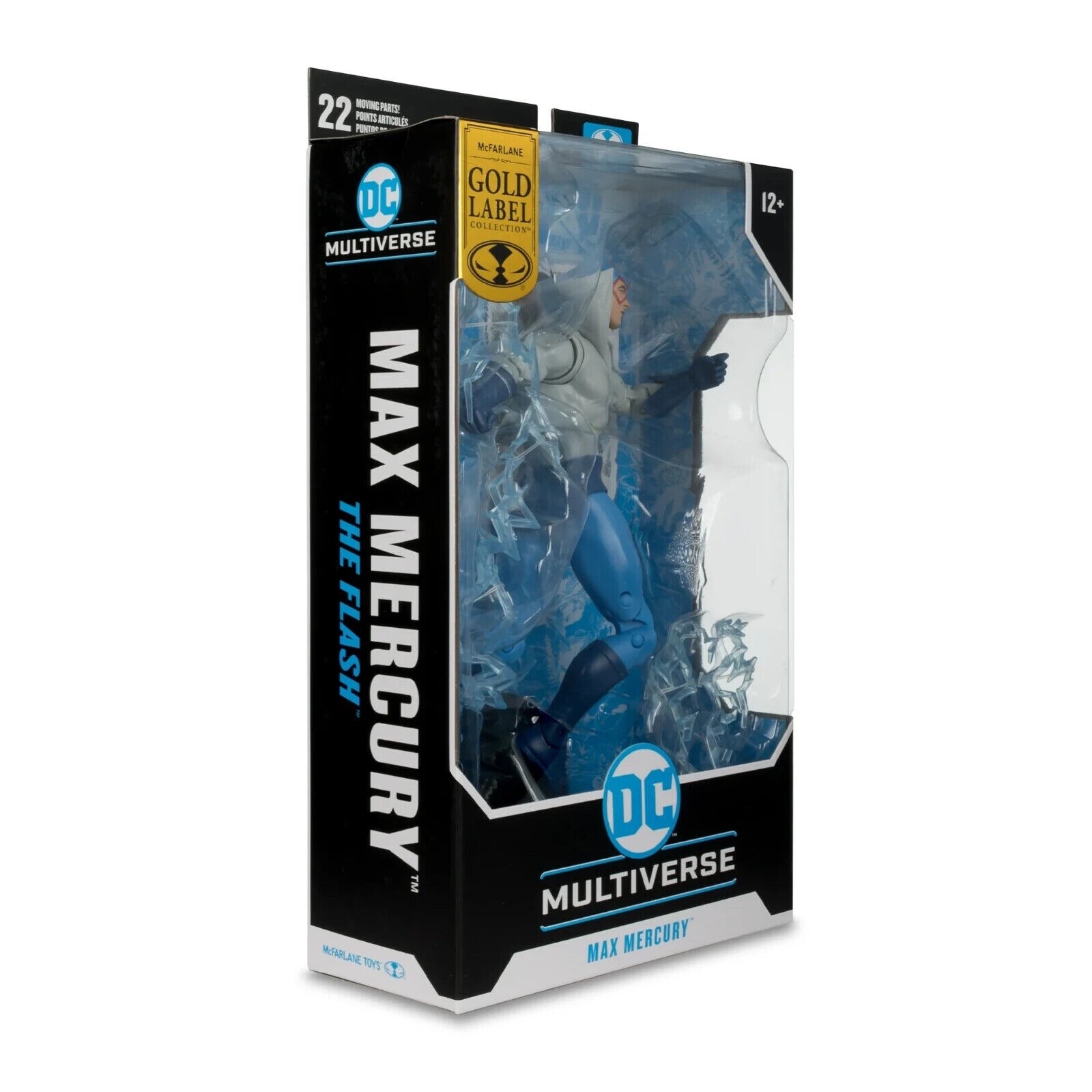 DC Multiverse Max Mercury (The Flash) Gold Label 7in Action Figure McFarlane Toy