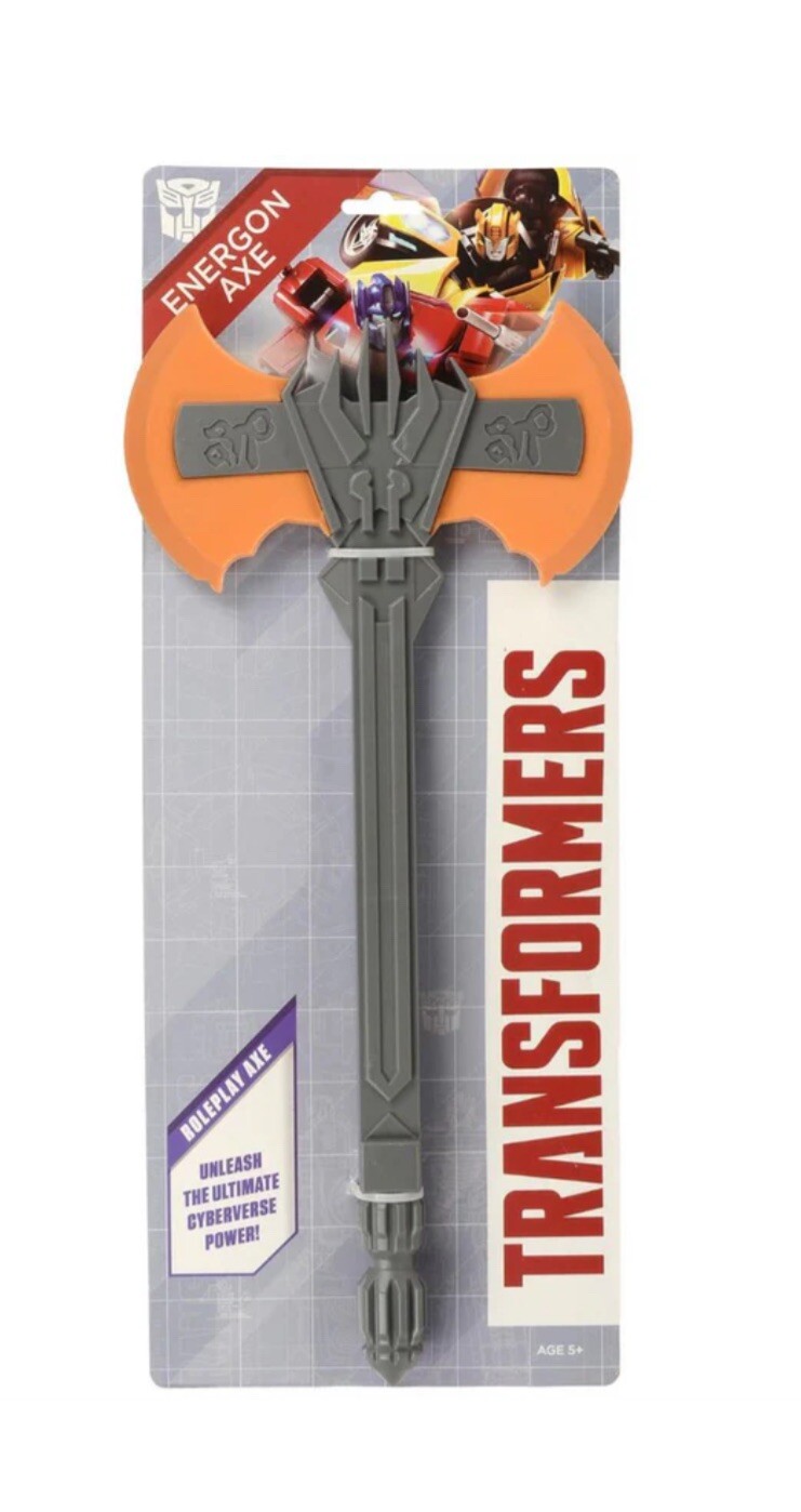 Hasbro Transformers Energon Axe Sword Roleplay Weapon 18” Toy New