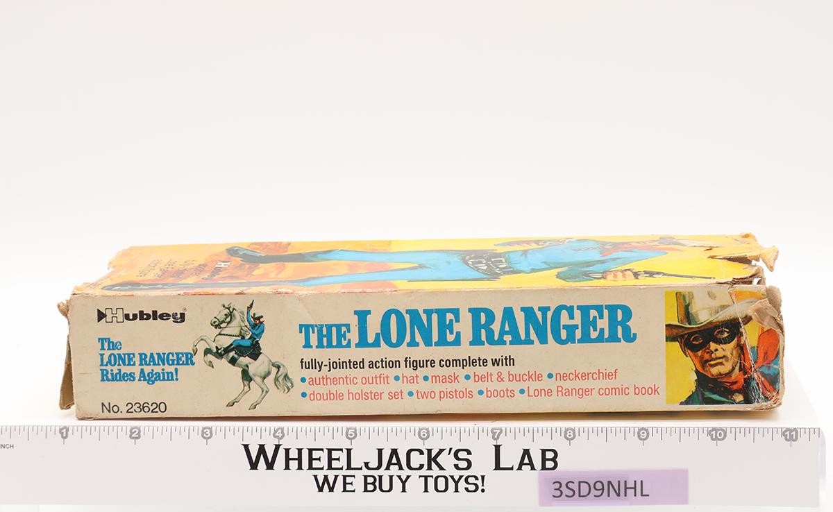 Lone Ranger 100% Complete The Lone Ranger Rides Again 1973 Hubley Action Figure