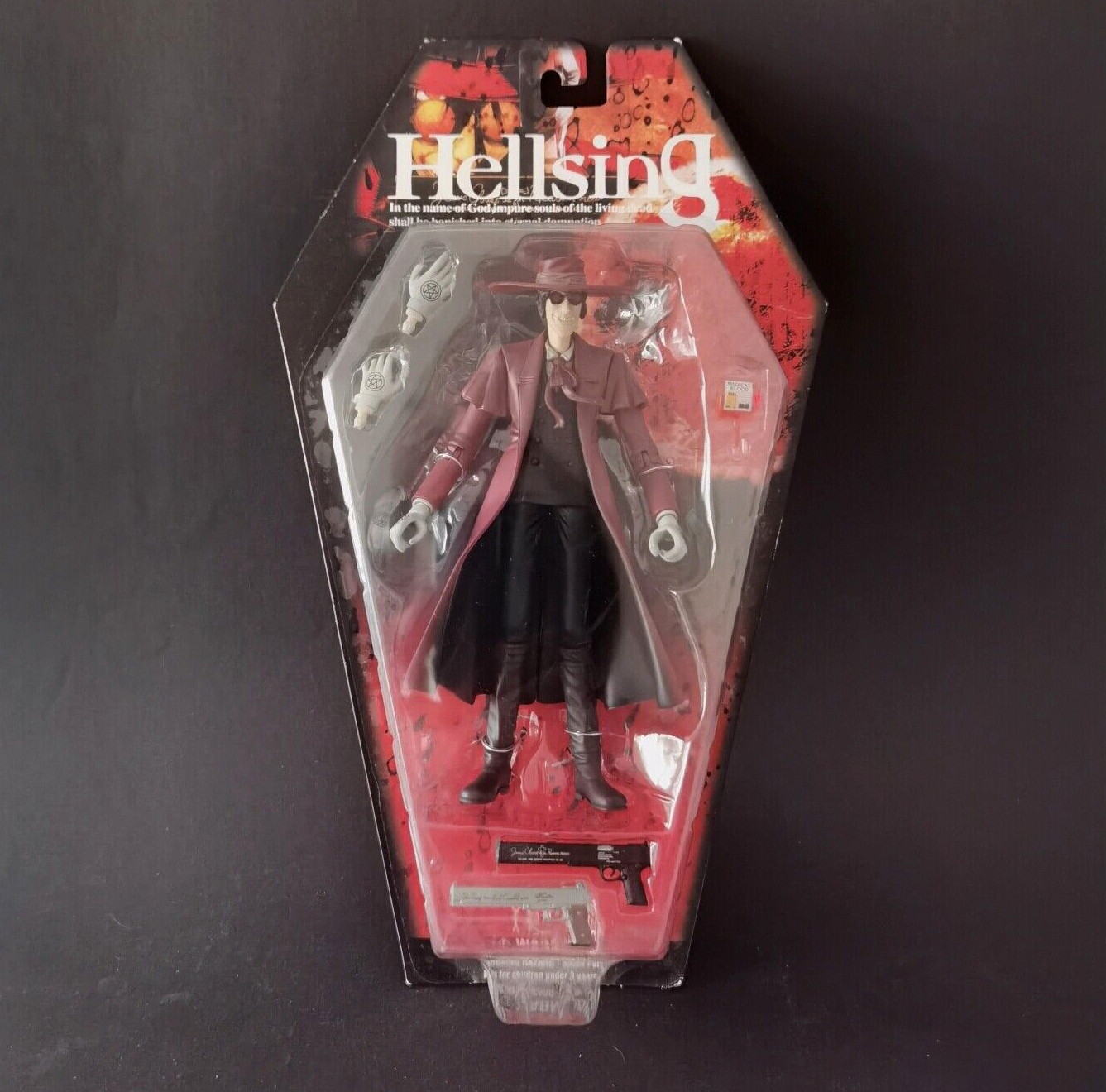 Hellsing Arucard and Anderson PVC Figures (2) Toycom Yamato 19 cm