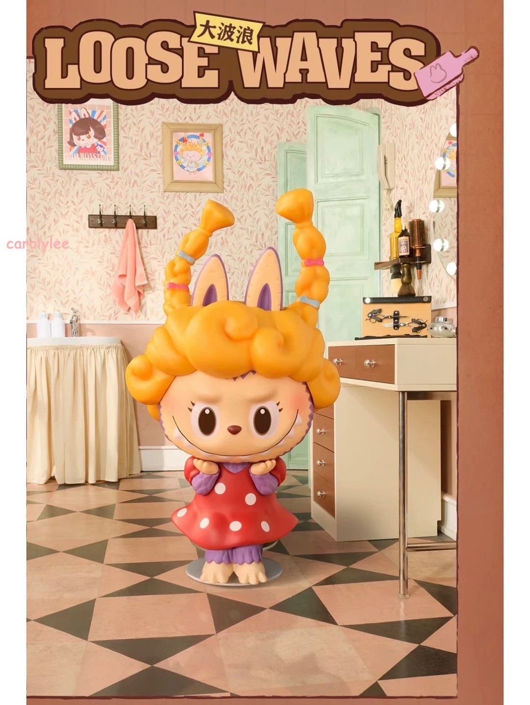 Hair Salon Series The Monste Blind Box Confirmed Figure Toy Gift Authentic