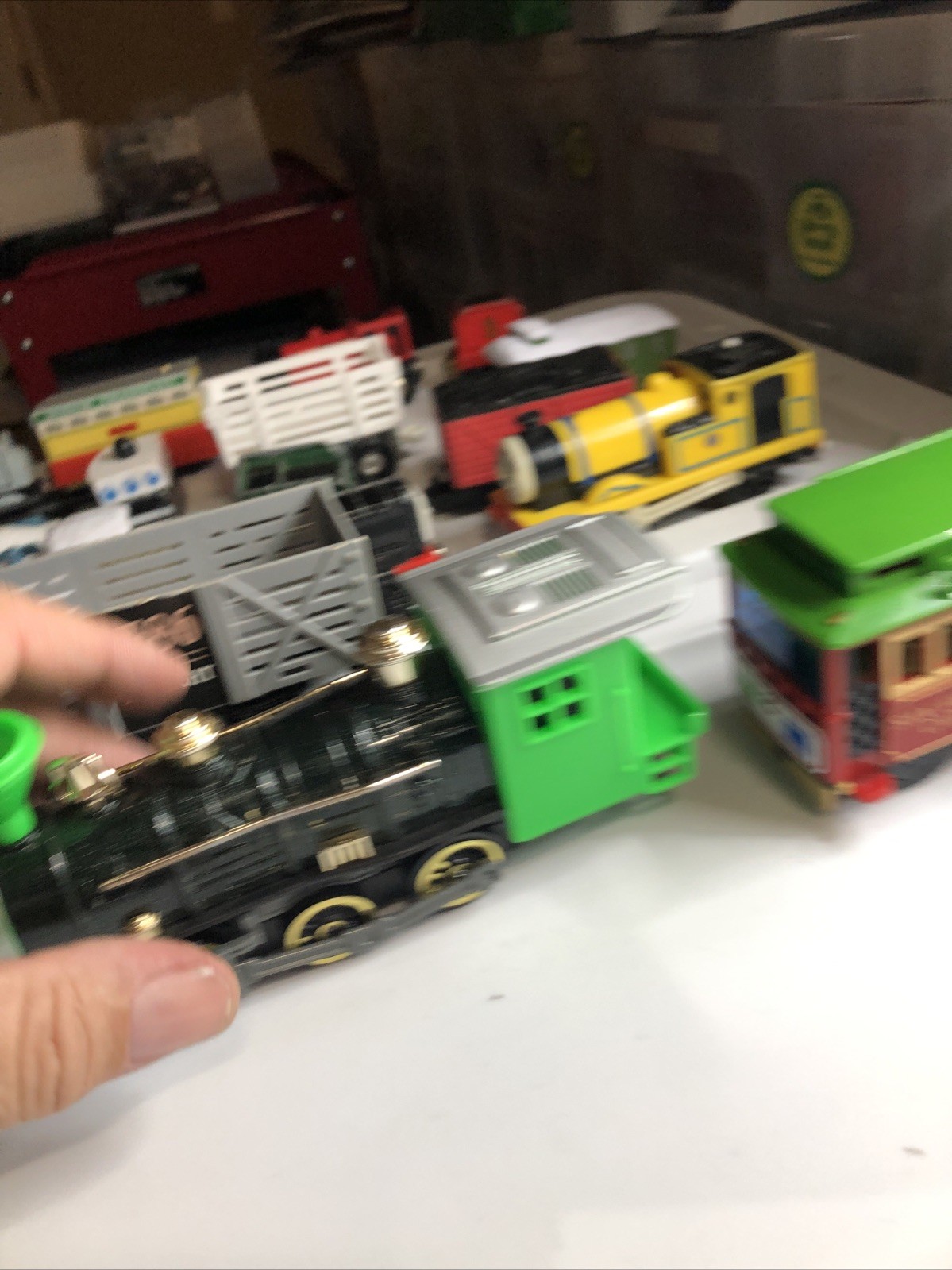 Huge 22 lot of TRAINS tank engine /engines and other TRAINS DIFFERENT SIZES