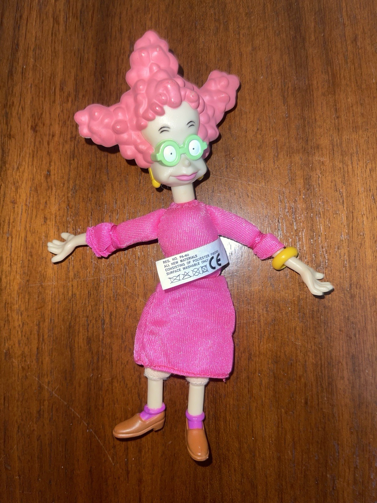 4 Mattel Rugrats Toy Dolls Pickles Family Didi Grandma Minka Boris Lou 1990s